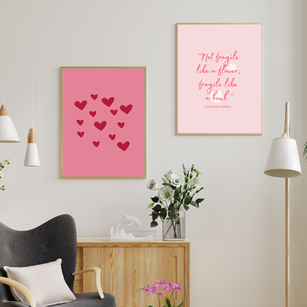 Fragile like a Bomb Art Print