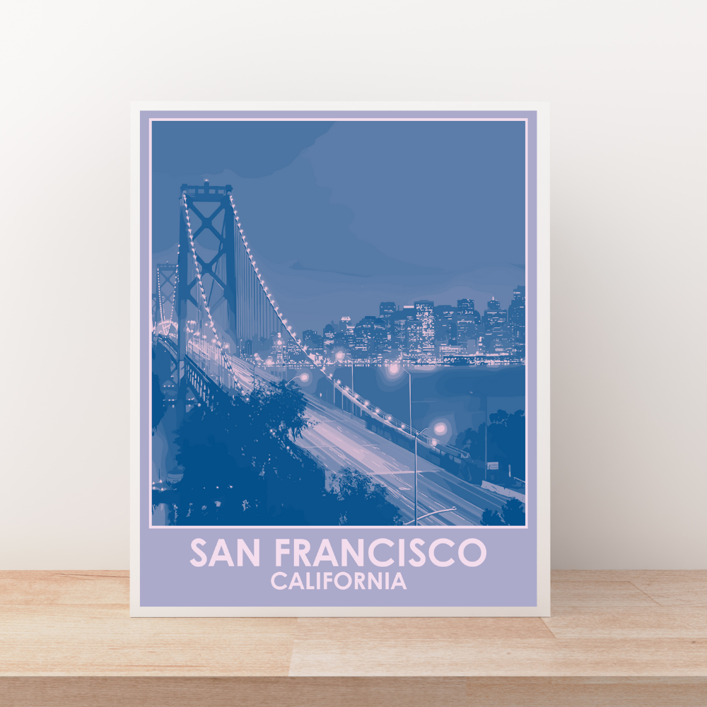 San Francisco (City Series) Art Print