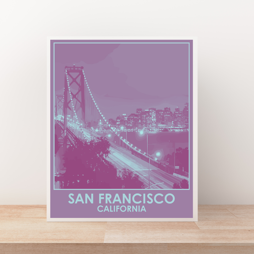 San Francisco (City Series) Art Print