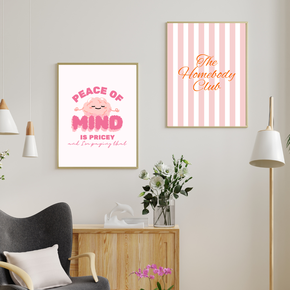 Peace of Mind is Pricey Art Print