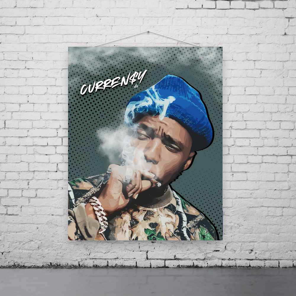 Curren$y (Artist Series) Art Print