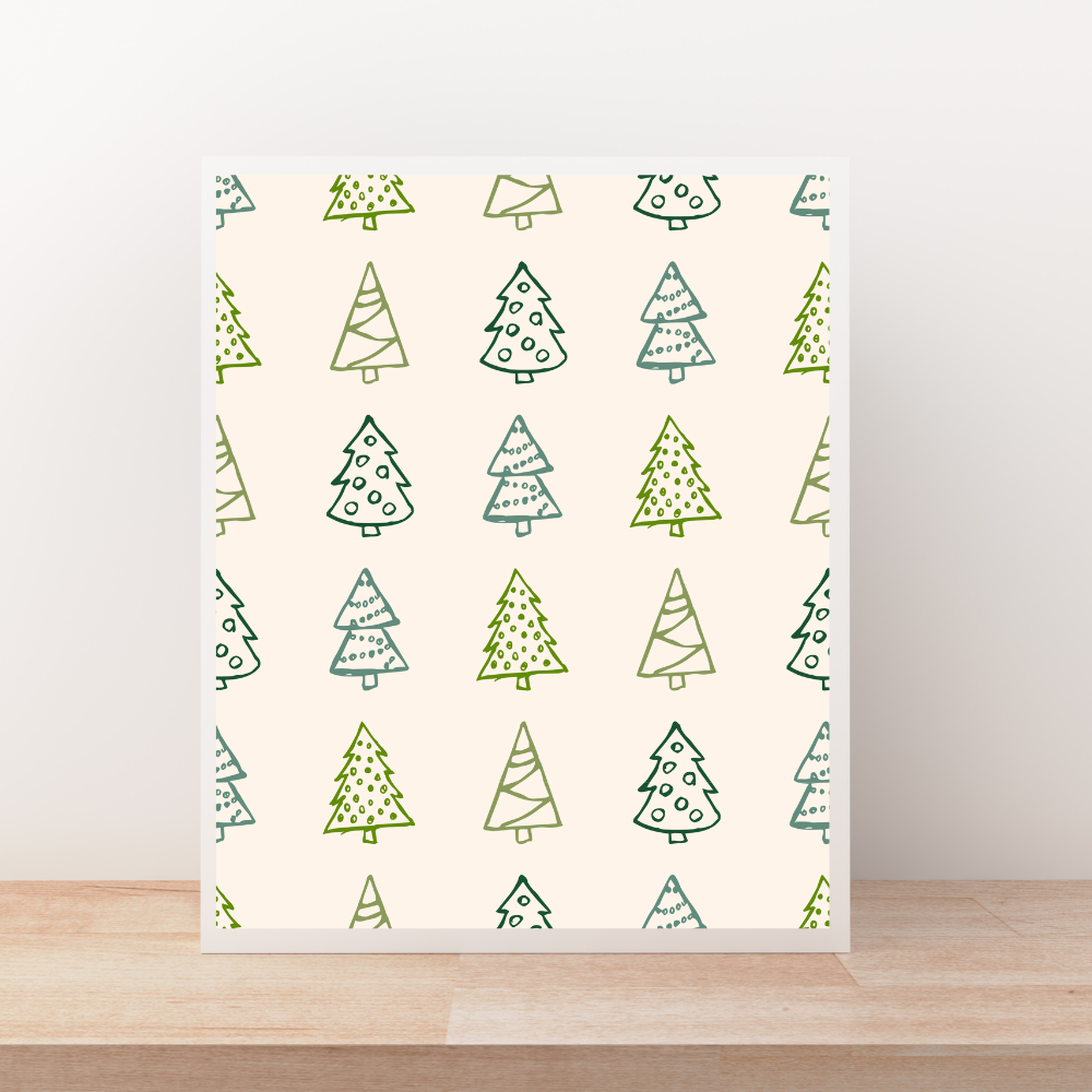 Tree Sketch Art Print