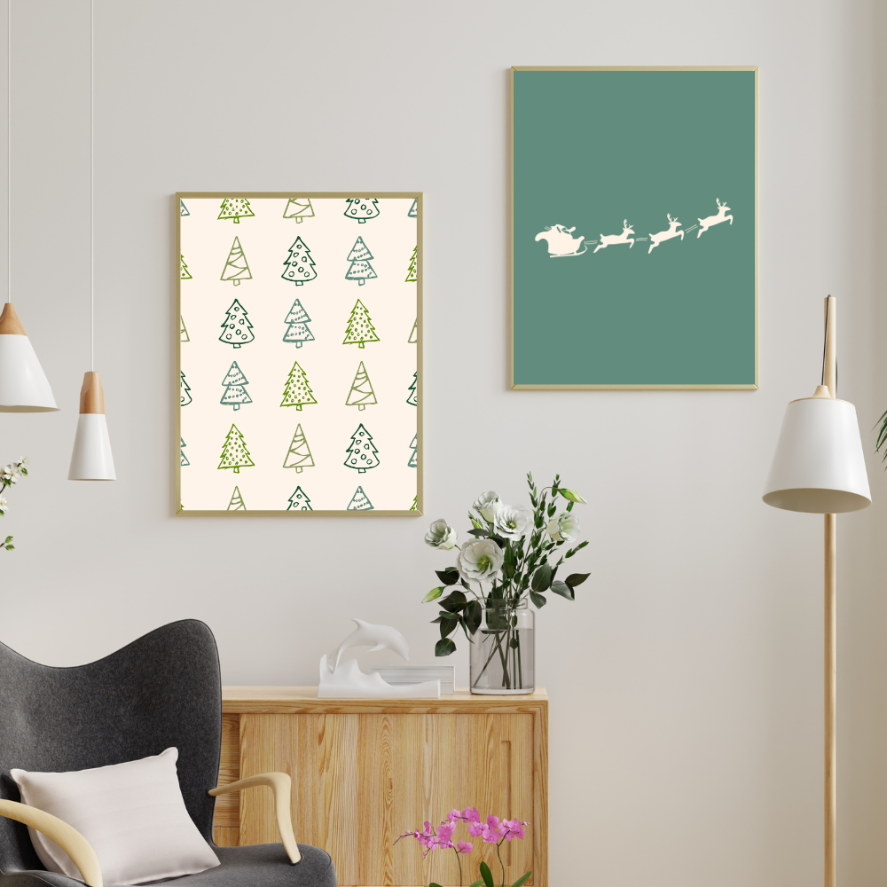 Tree Sketch Art Print