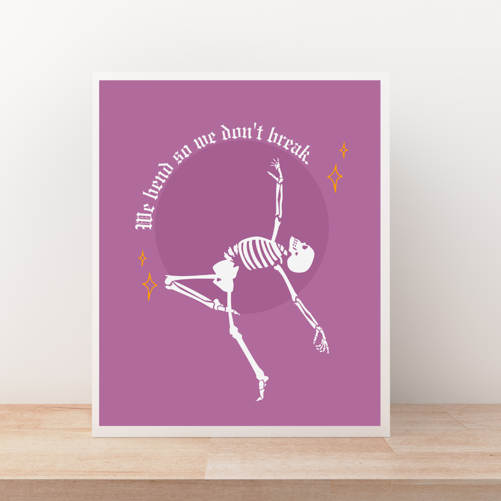 Don't Break Art Print