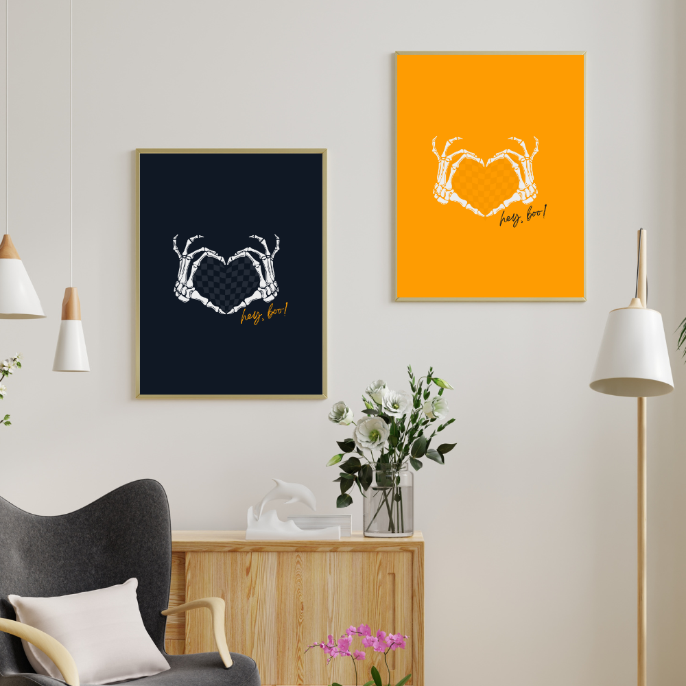 Hey Boo Art Print