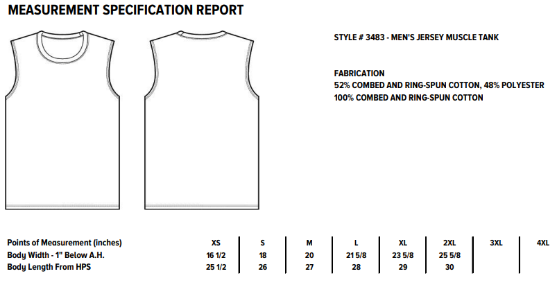 Unisex Essential Muscle Tank