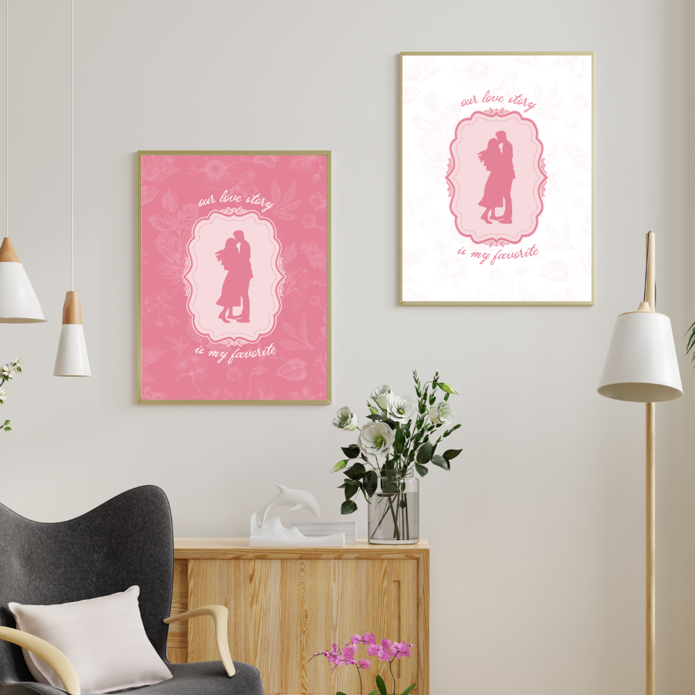 Our Love Story Art Print