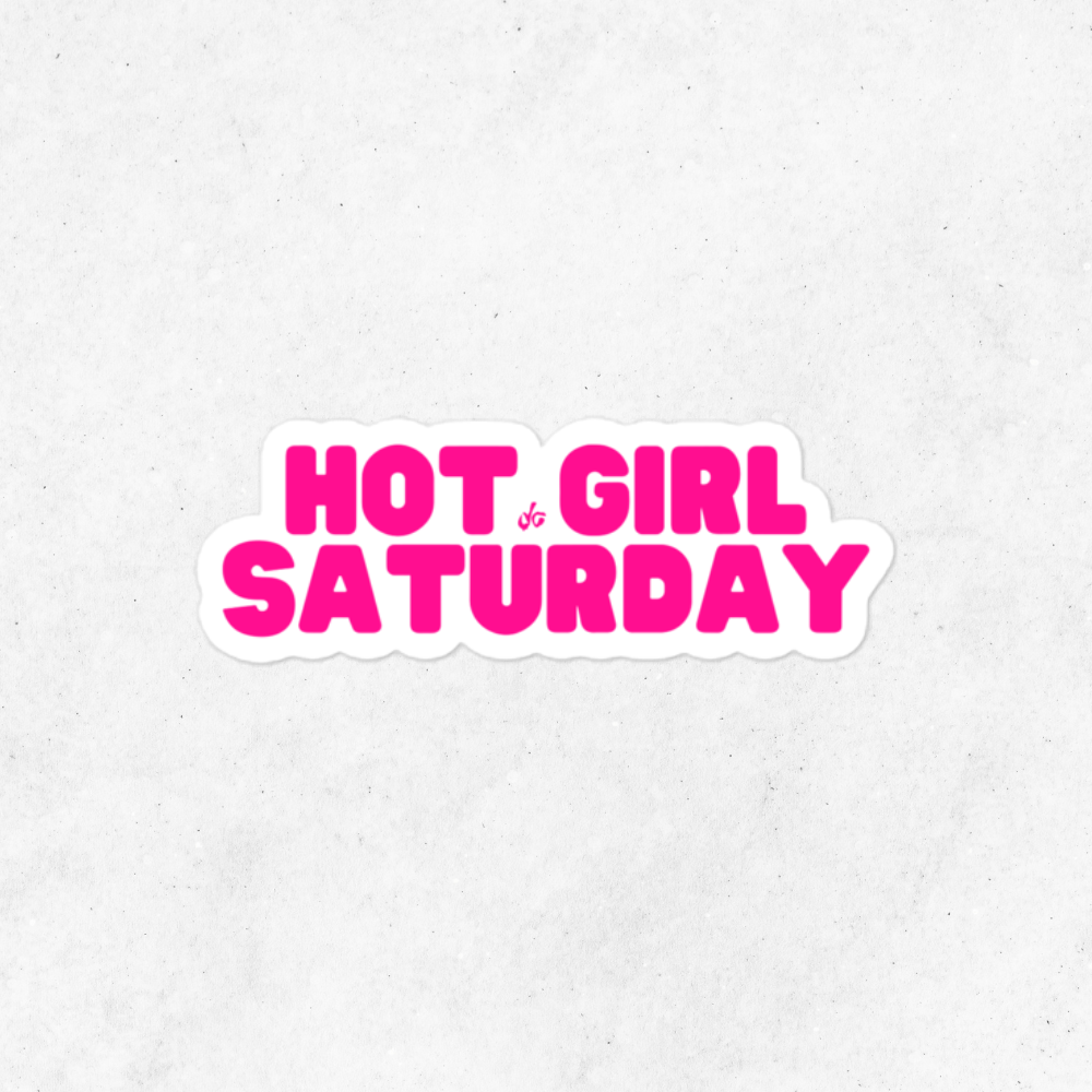 HGS Weekend Energy Sticker