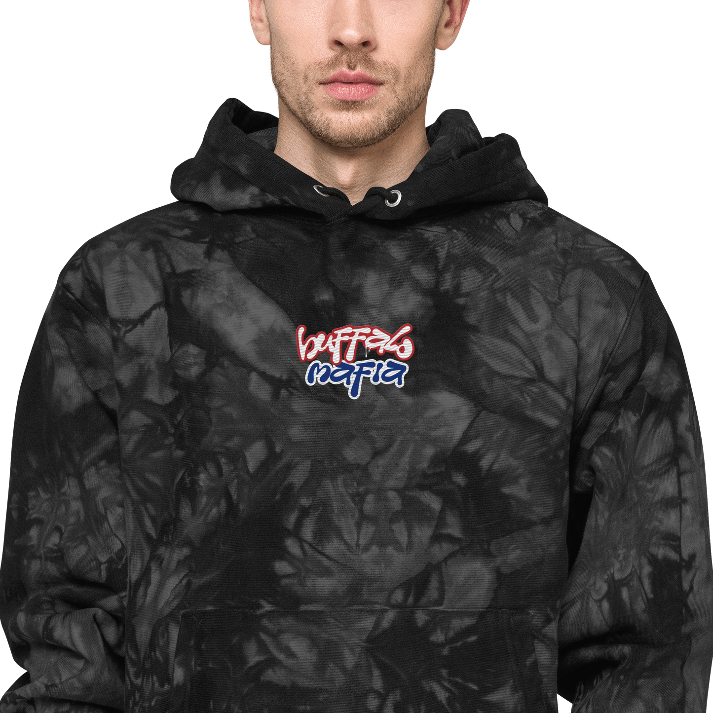 Buffalo Mafia x Champion Tailgate Unisex Tie-Dye Hoodie