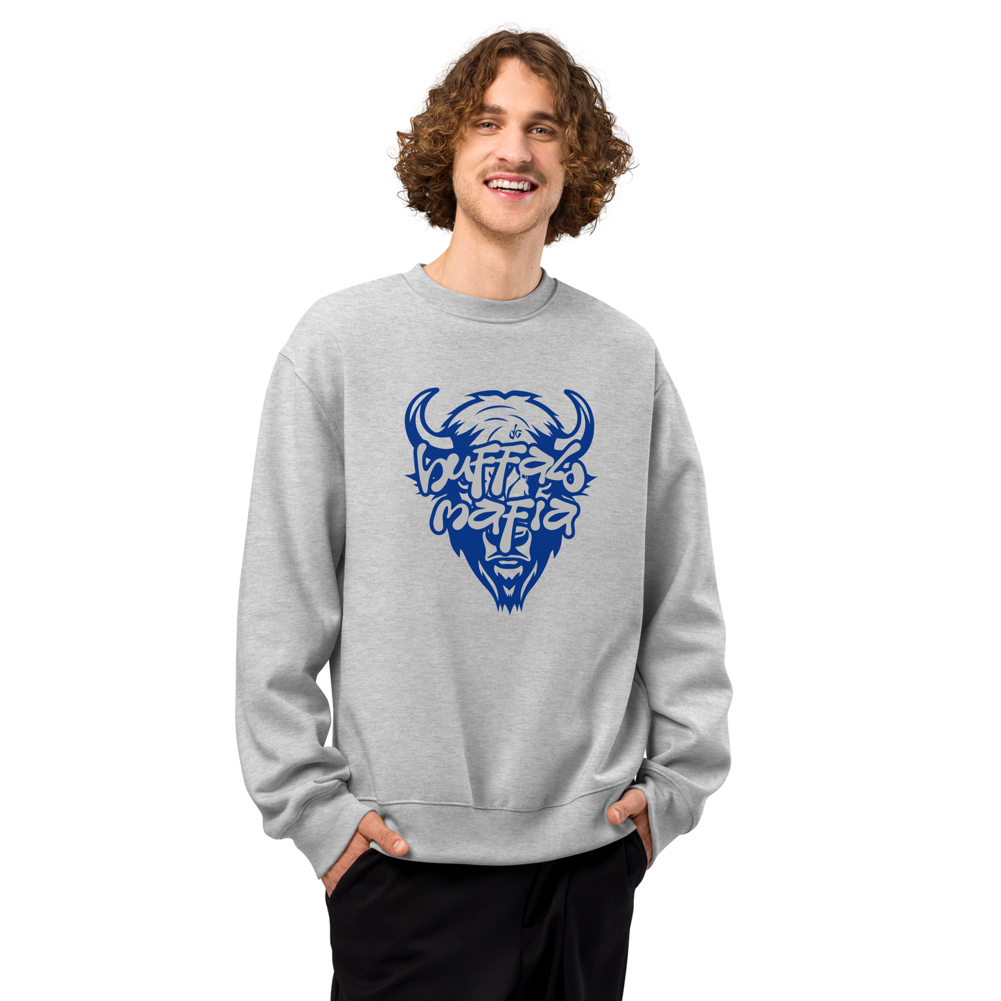 Buffalo Mafia Tailgate Unisex Oversized Crew
