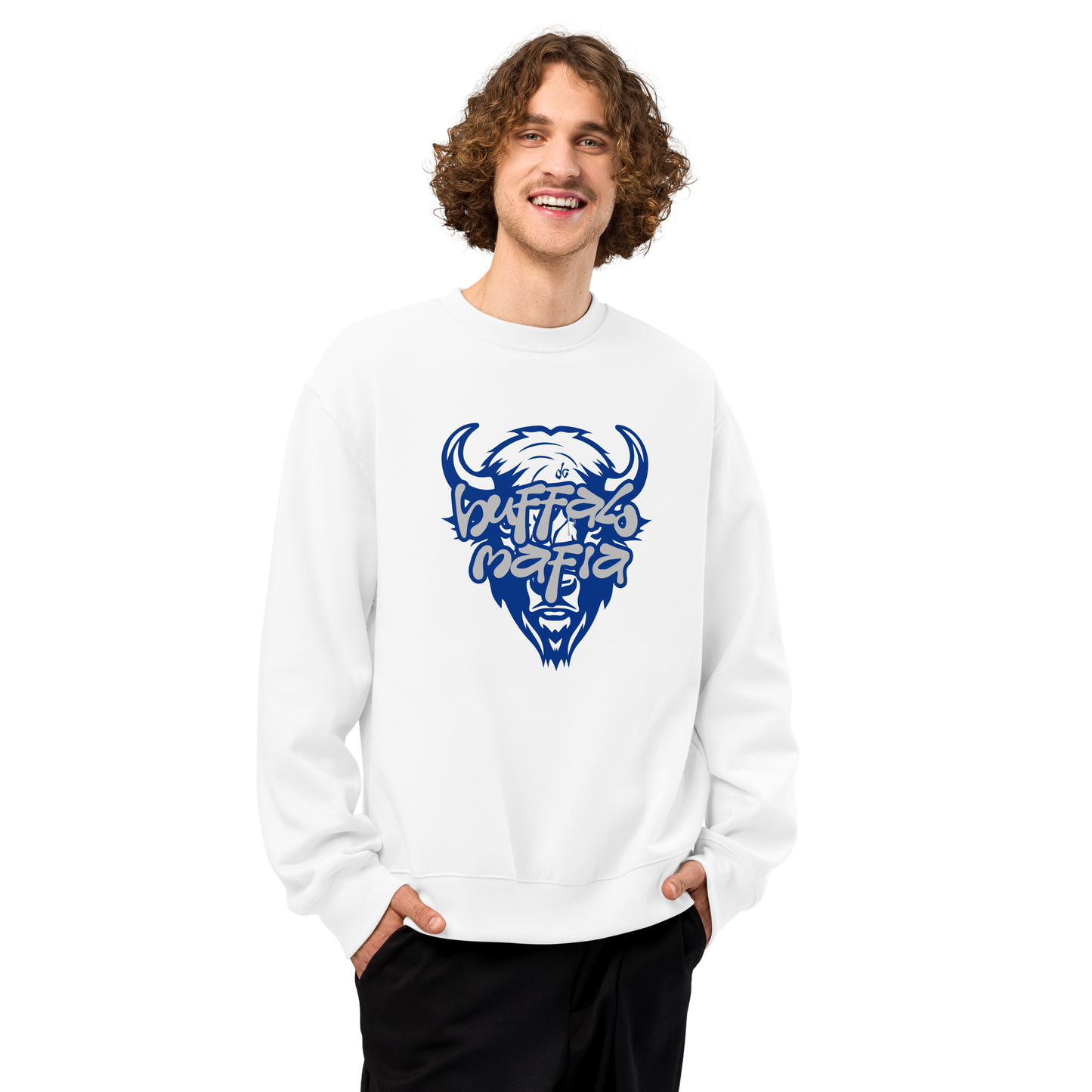 Buffalo Mafia Tailgate Unisex Oversized Crew