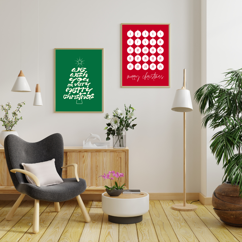 Christmas Countdown Art Print