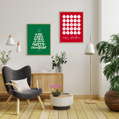 Christmas Tree Art Print