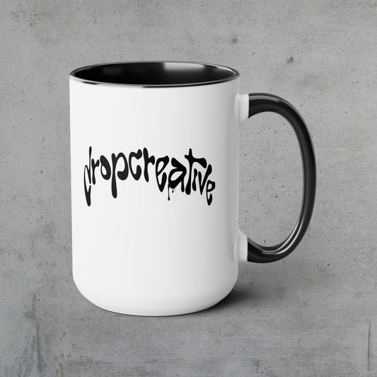 dropcreative Two-Toned Mug (black)