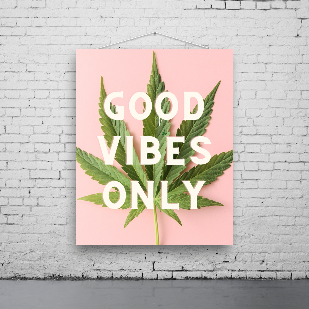 Good Vibes Only Art Print