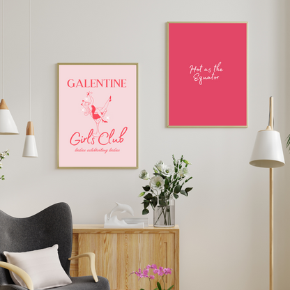 Hot as the Equator Art Print