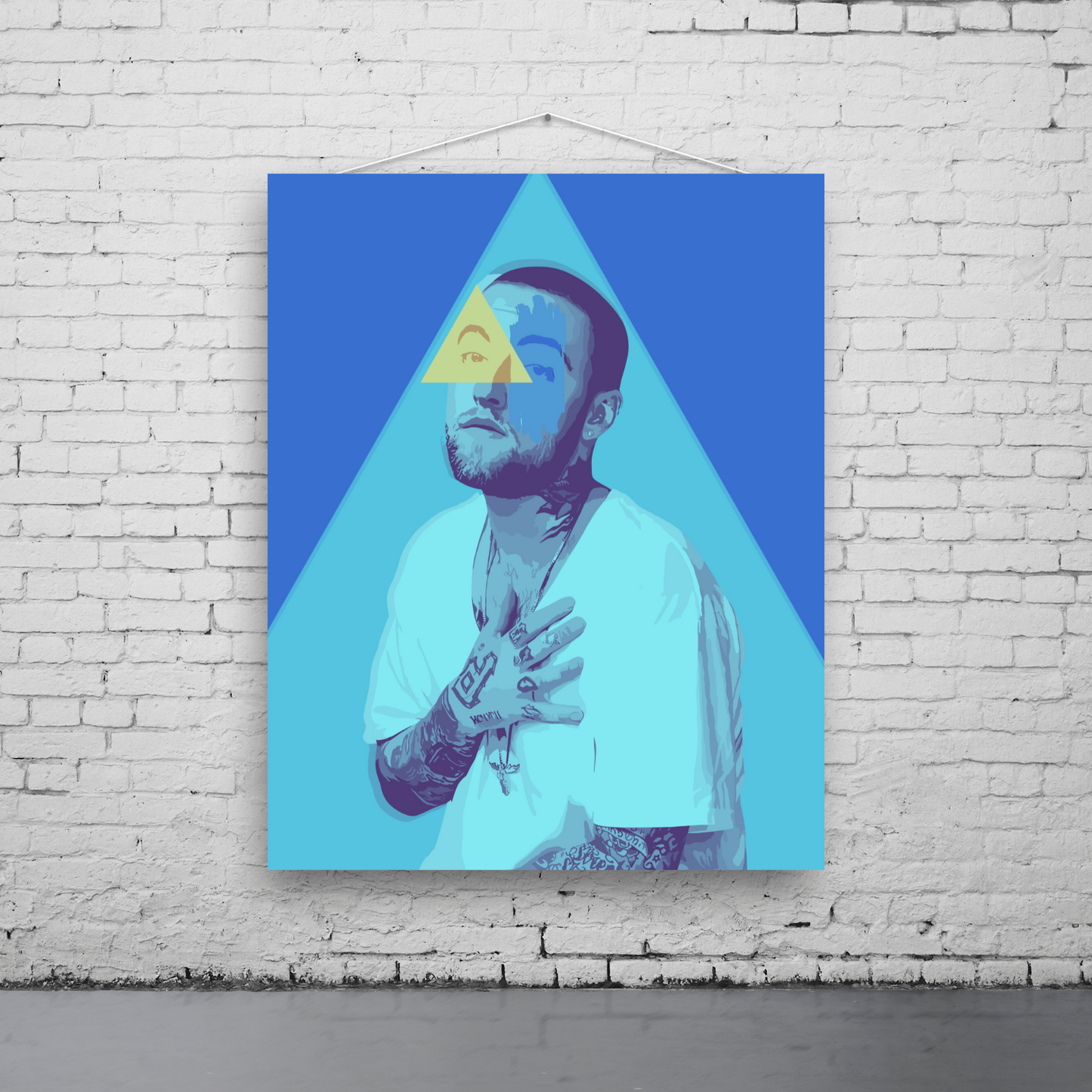 Mac Miller Blue Slide Park Art Print