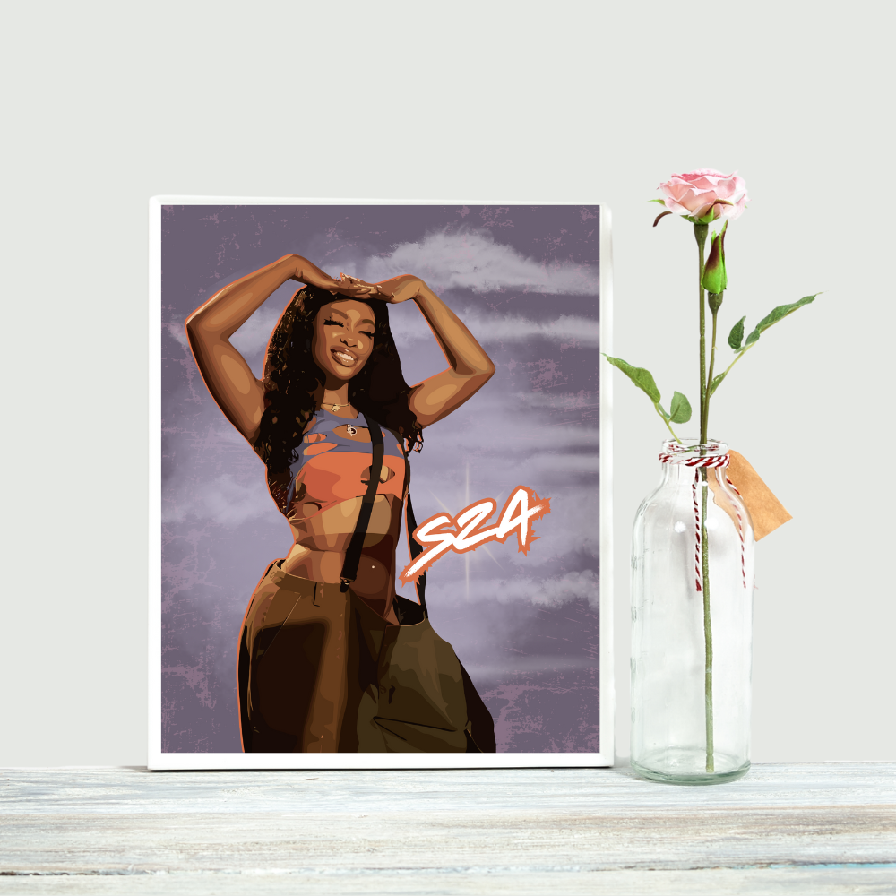 SZA (Artist Series) Art Print