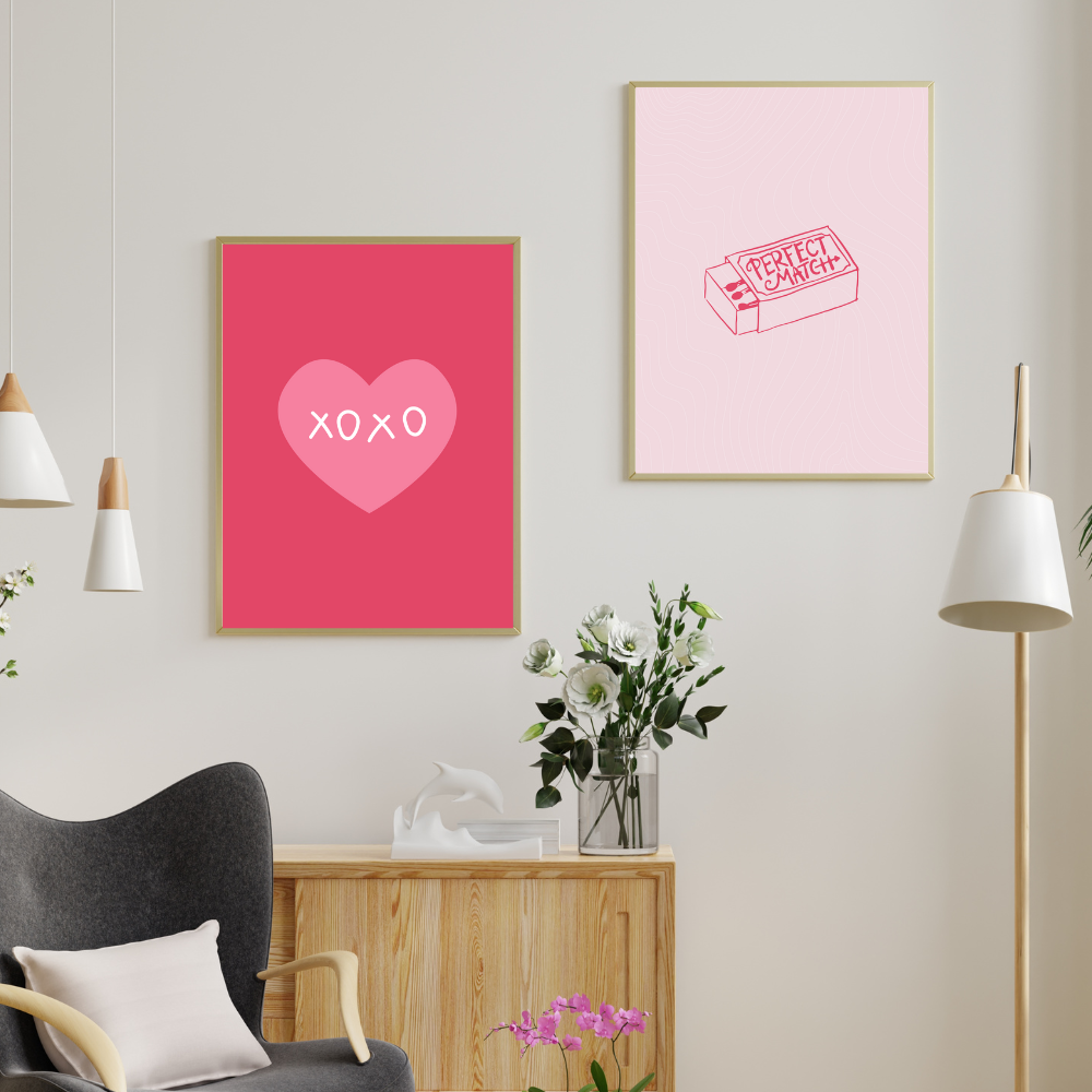 XOXO Art Print
