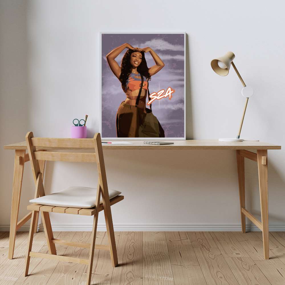 SZA (Artist Series) Art Print