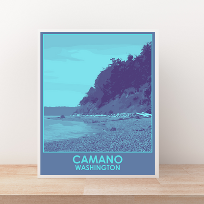 Camano (City Series) Art Print