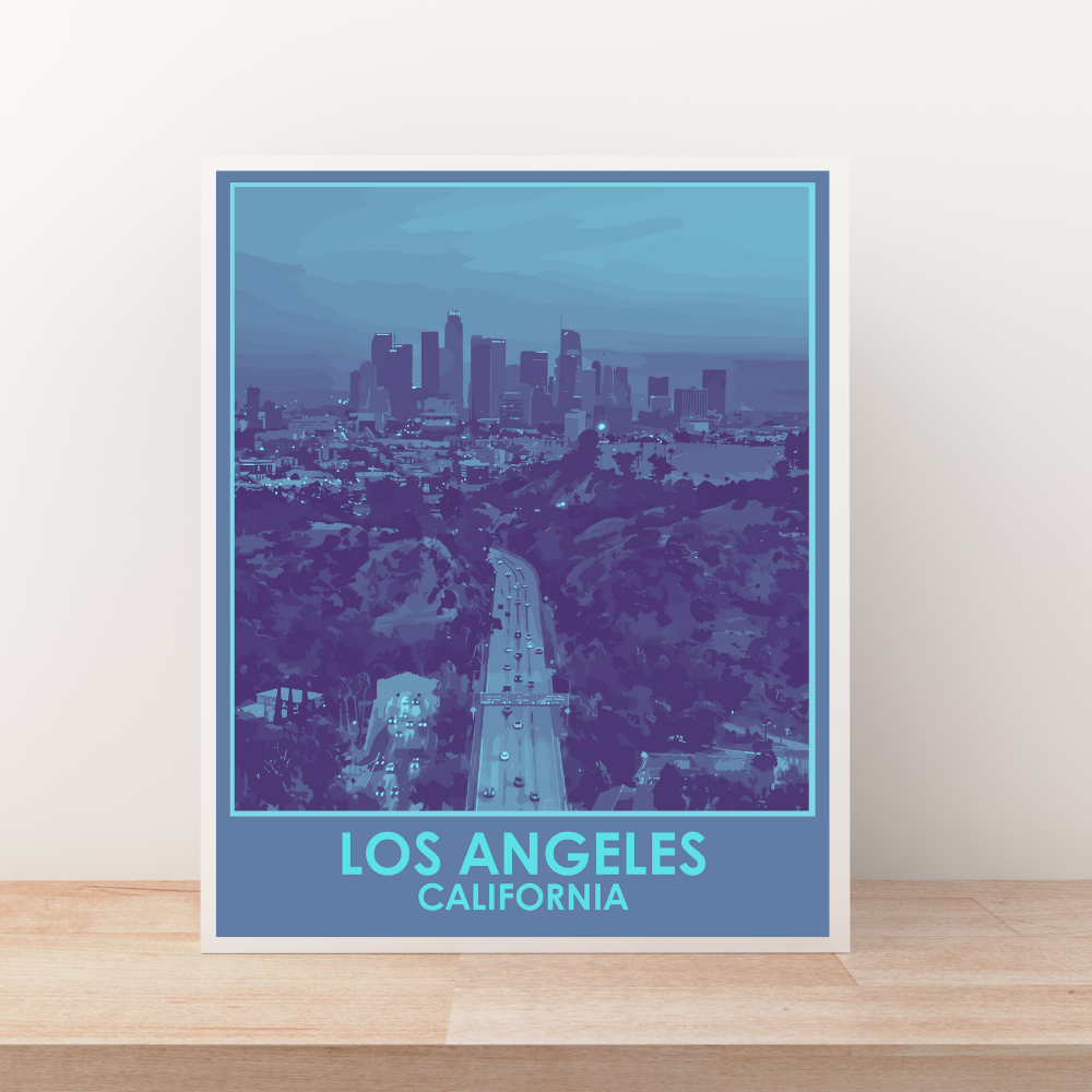 Los Angeles (City Series) Art Print