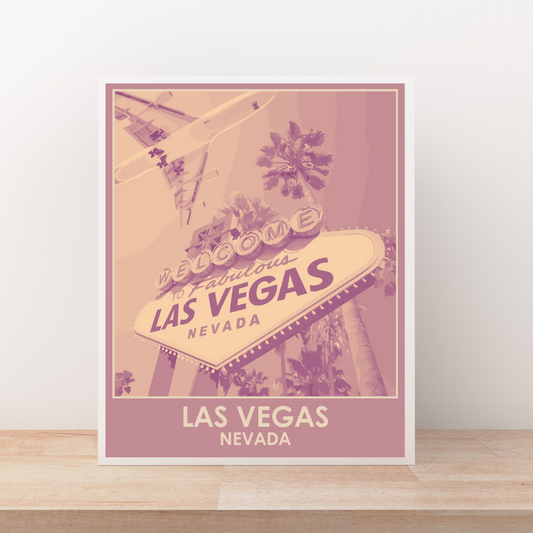 Las Vegas (City Series) Art Print
