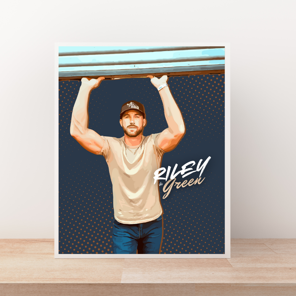 Riley Green (Artist Series) Art Print