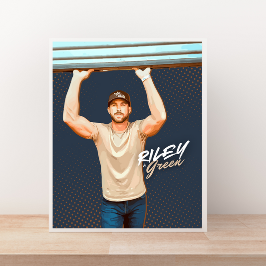 Riley Green (Artist Series) Art Print