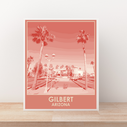 Gilbert (City Series) Art Print