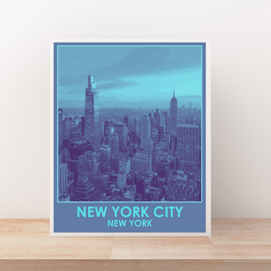 New York City (City Series) Art Print