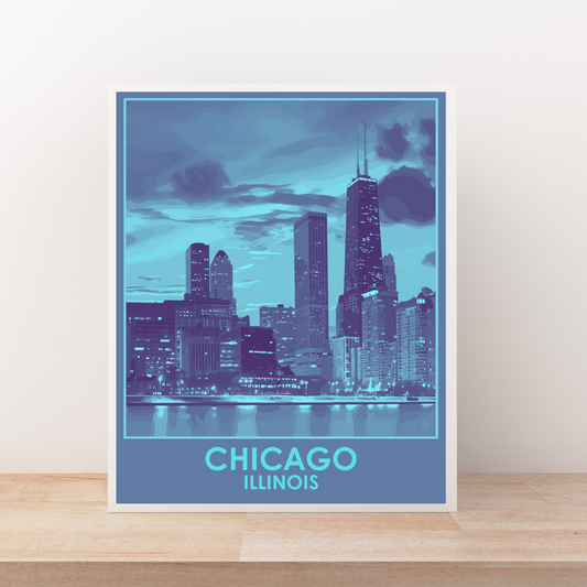 Chicago (City Series) Art Print
