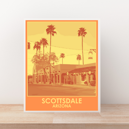 Scottsdale (City Series) Art Print