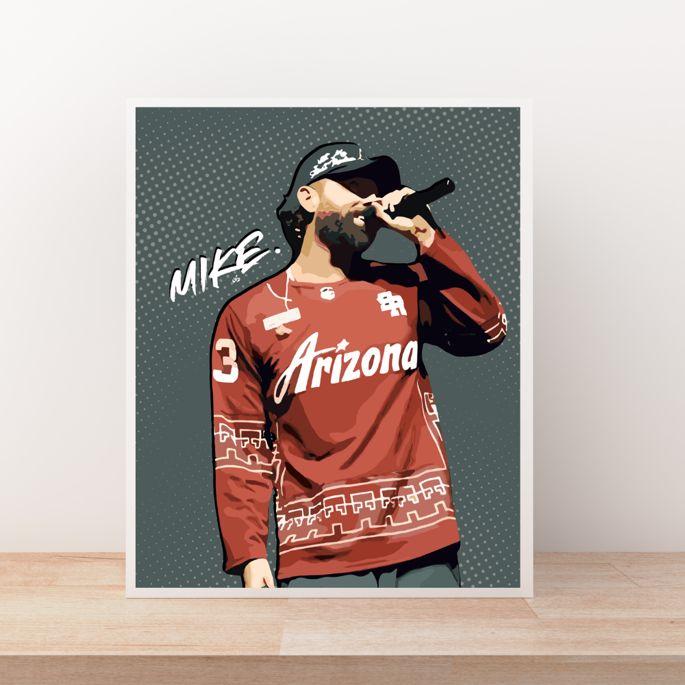 Mike. Arizona (Artist Series) Art Print