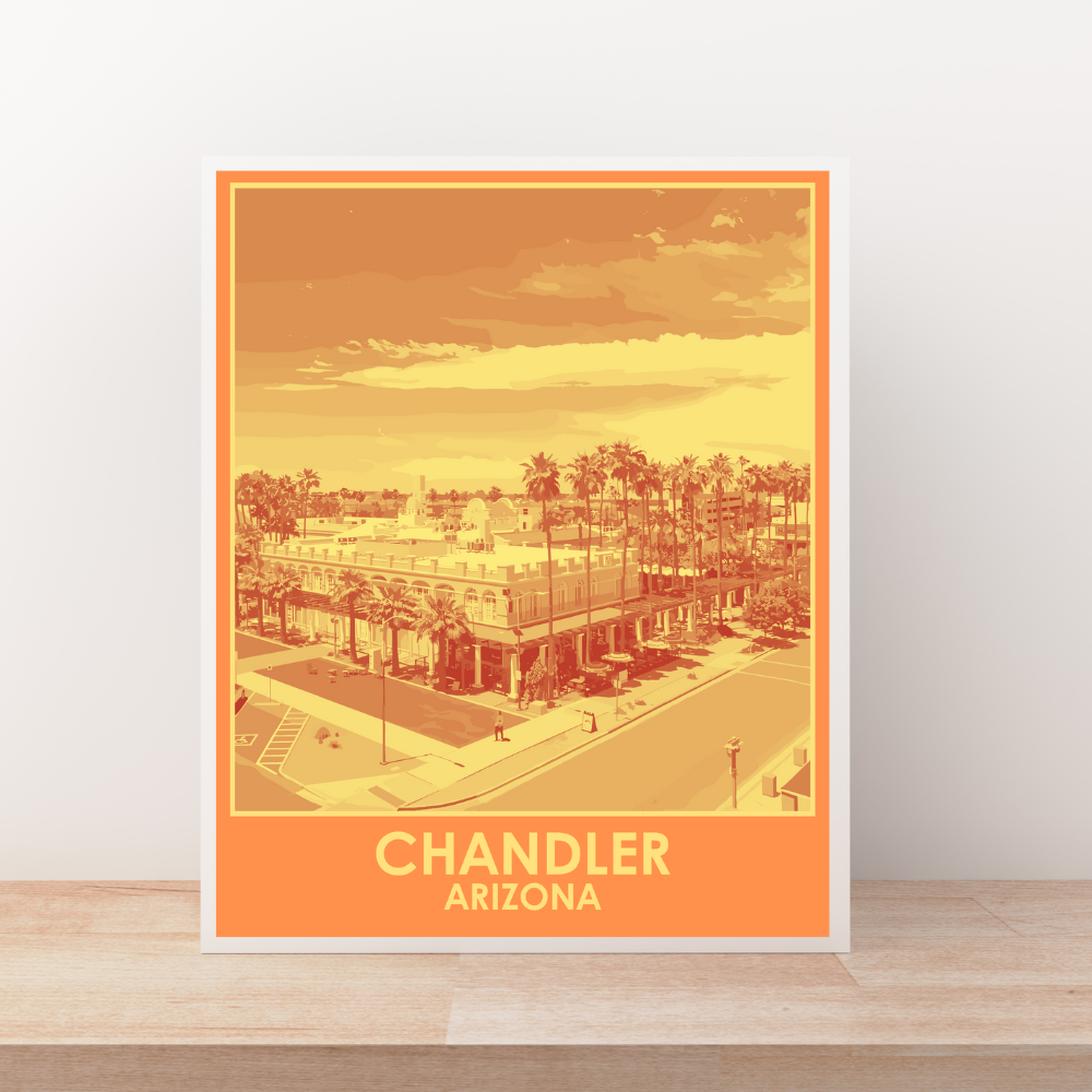 Chandler (City Series) Art Print