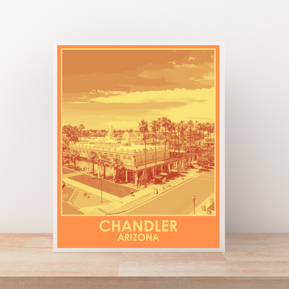 Chandler (City Series) Art Print