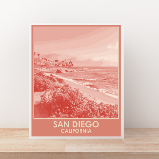 San Diego (City Series) Art Print