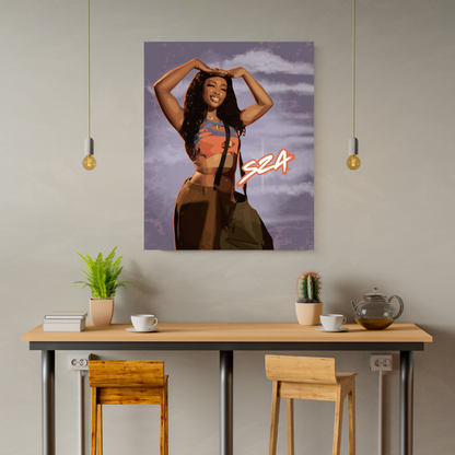 SZA (Artist Series) Art Print