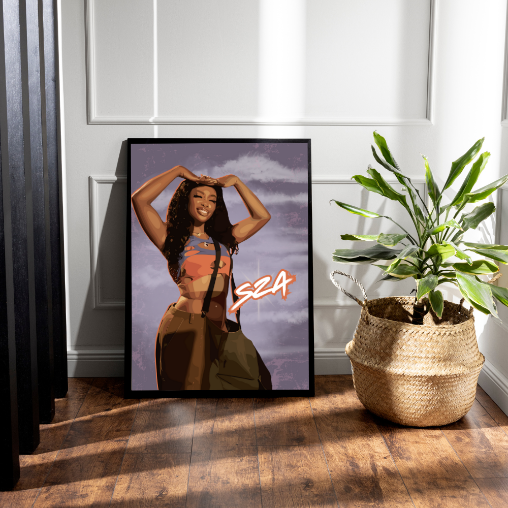 SZA (Artist Series) Art Print