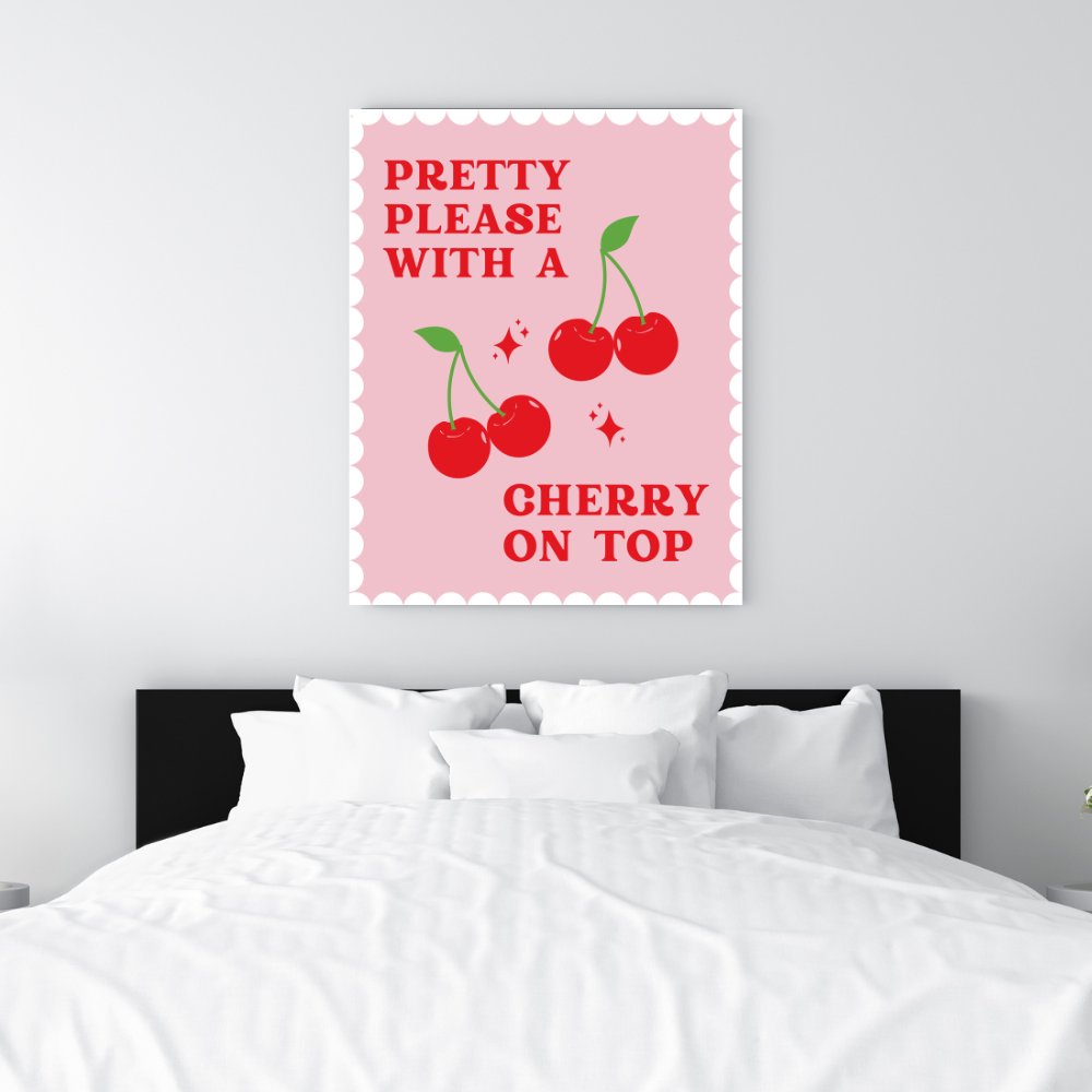 Pretty Please Art Print