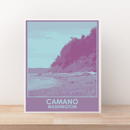 Camano (City Series) Art Print