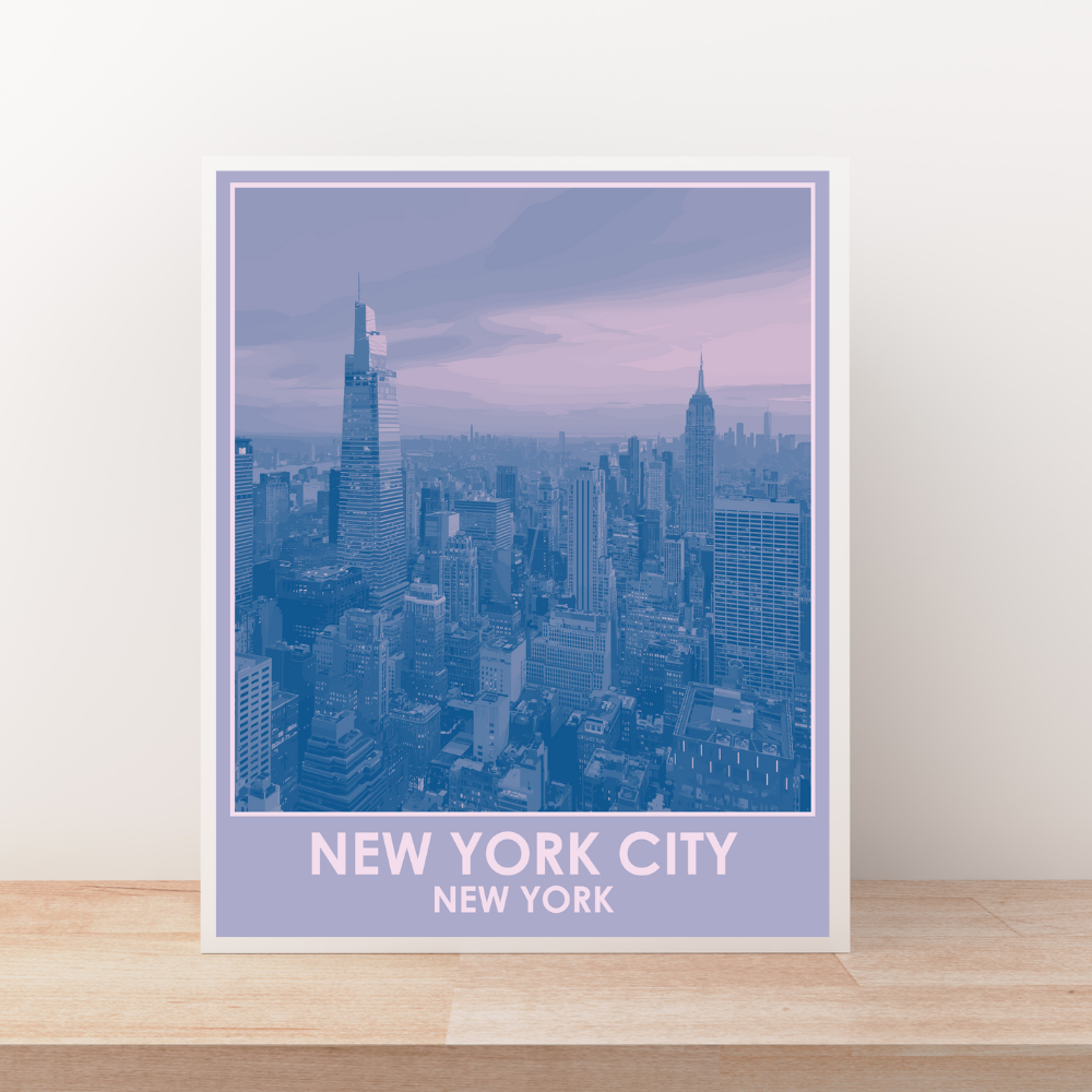 New York City (City Series) Art Print