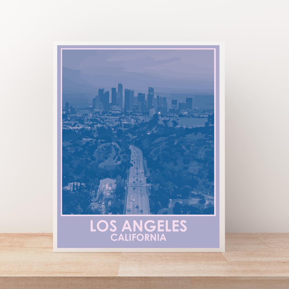 Los Angeles (City Series) Art Print