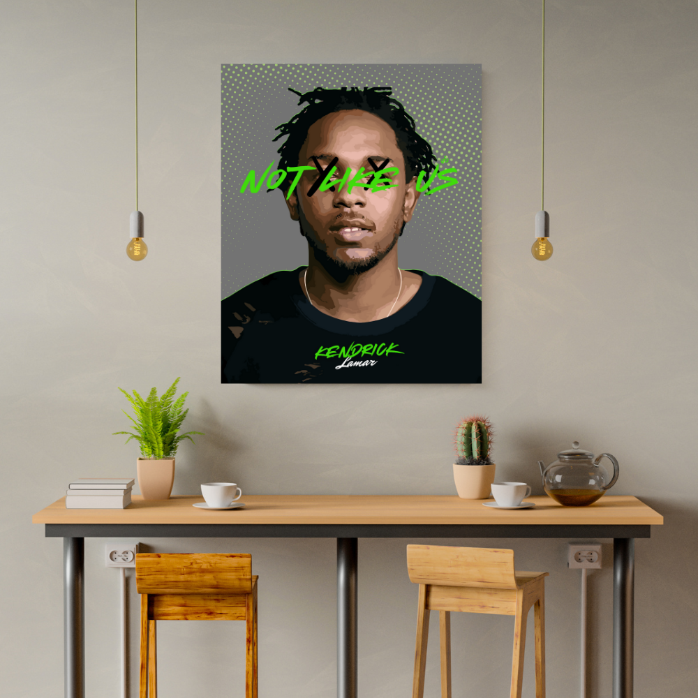 Kendrick "Not Like Us" (Artist Series) Art Print