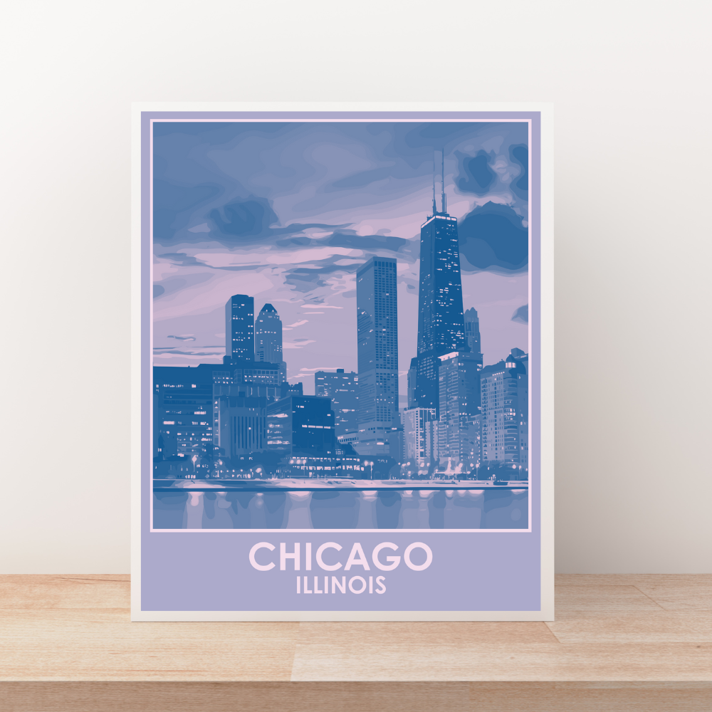 Chicago (City Series) Art Print