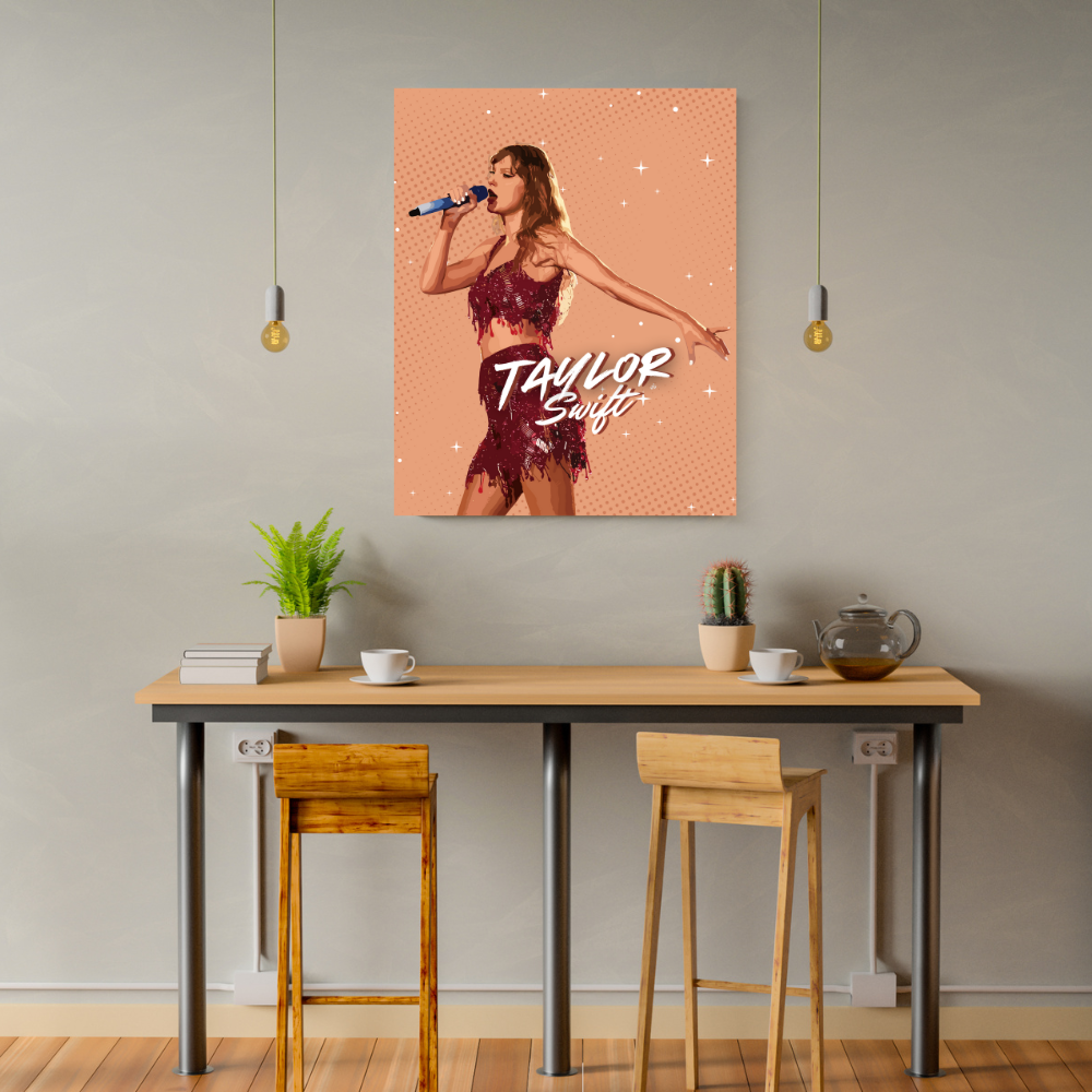 Taylor Swift "Revenge" (Artist Series) Art Print