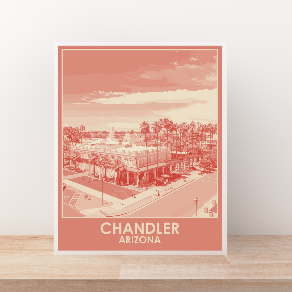Chandler (City Series) Art Print
