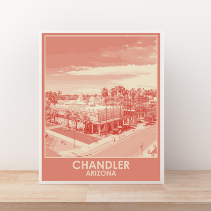 Chandler (City Series) Art Print