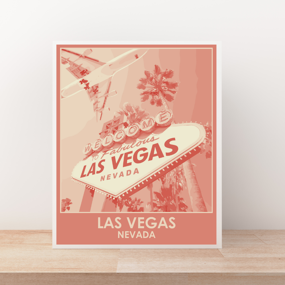 Las Vegas (City Series) Art Print
