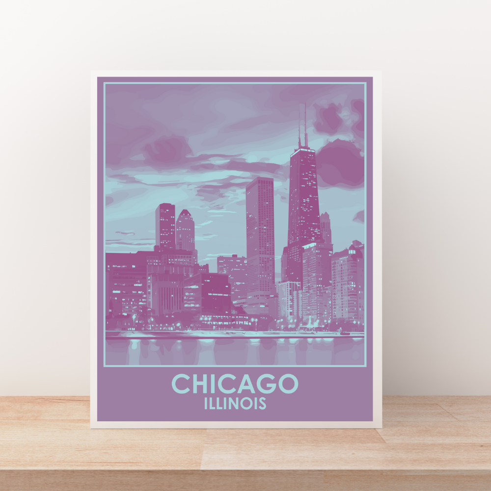 Chicago (City Series) Art Print